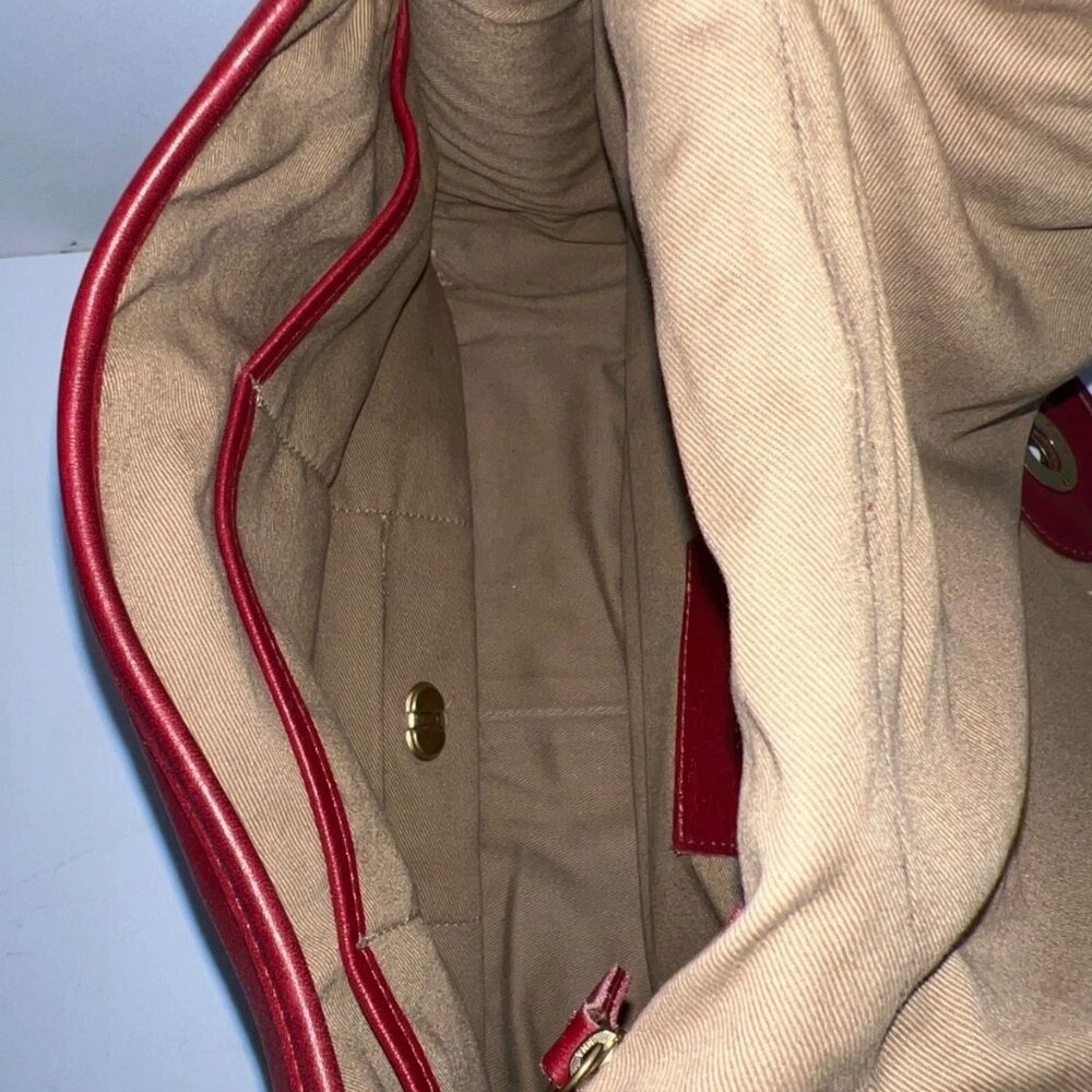 SOLD! Coach Vintage Legacy Crescent Flap Saddle Hobo Leather Shoulder Bag 9718 - Picture 10 of 10